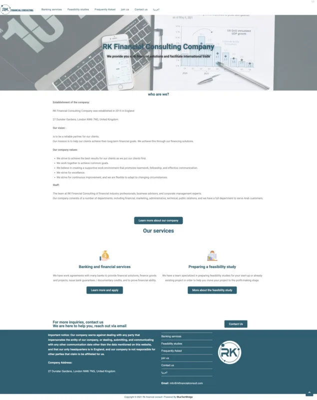 RK Financial Consult Company