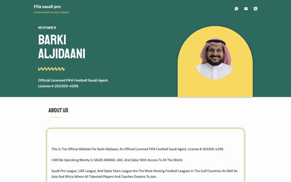 Fifa Saudi Pro Portfolio